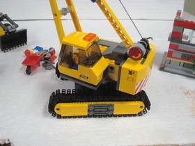 LEGO CITY #60076 Demolition Site  100% Complete, Crane, demo, dump truck, loader