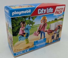 PLAYMOBIL 71258 Erzieherin mit Bollerwagen Starter Pack City Life Spielplatz NEU