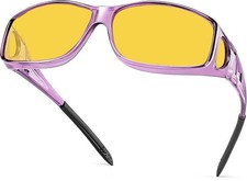 Success Eyewear Night Driving Glasses Anti Glare Polarized Night Vision Yellow