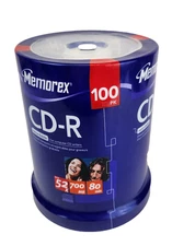 Memorex CD-R Digital Media 52X 700mb 80 Min 100 Pack Brand New Sealed