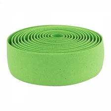 Origin8 Pro Cork & EVA Foam Handlebar Tape - Lime Green, Shock Absorbent, 2100mm