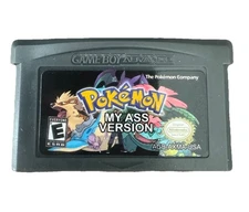 Pokemon GBA Version - Cartridge - My - A** Version -