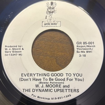Obscure Label Beach/Shag-J.W. Moore-Everything Good to You (Gutter Records)