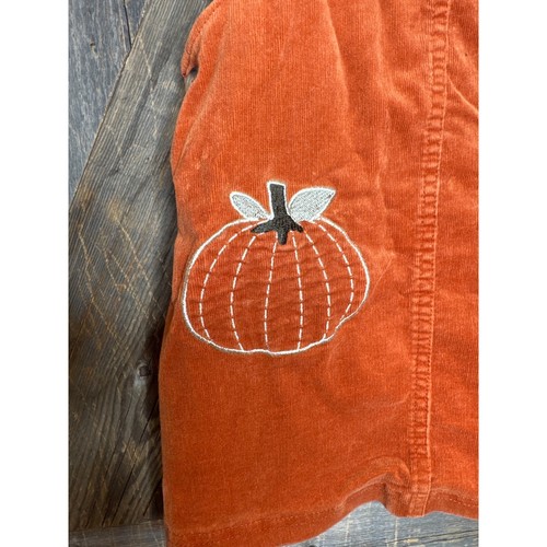 Max Studio Kids Orange Corduroy Overalls 4T - Picture 2 of 8
