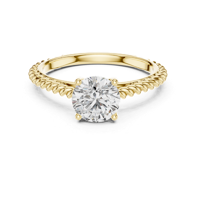 #ad Engagement 1.00 Ct Created VVS1 D Color Diamond Odalia Ring Round Certified p900 $115.93
