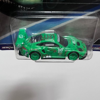 Hot Wheels Green REXY Porsche 911 GT3 R (992) Premium Car Culture