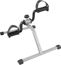 Under Desk Exercise Bike Pedal Exerciser Mini Stationary Cycle with Adjustable