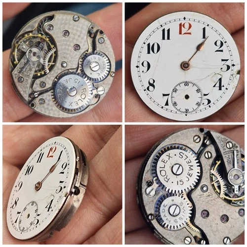 ROLEX Trench watch movement,Rolex Rebberg movement for vintage rolex watch