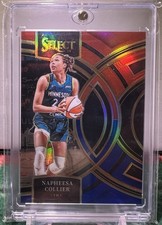 Napheesa Collier Panini Select 2024 Red/Blue Premier /399