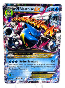 M Blastoise EX 30/146 XY Base Set Ultra Rare Holo