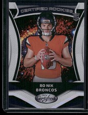 Bo Nix 2024 Panini Certified #5 Certified Rookies