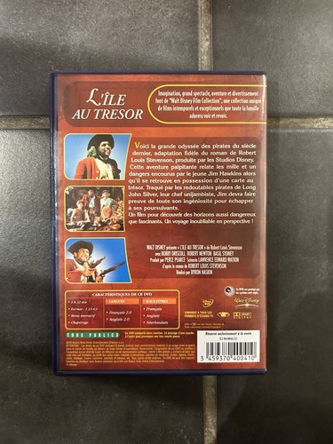 DVD L'ile Au Tresor - Walt Disney Film Collection -  DVD PAL Région 2 - P5 - Picture 2 of 2