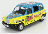 Corgi CC85930 Austin London Taxi Lti TX4 2014 Beatles Gelb Blau