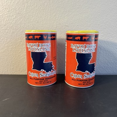 Bayou Boyz Louisiana Cajun Seasoning 8oz. 2 Pack
