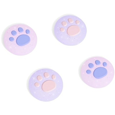 Joy Con Daumen Griffkappen Rosa Lila Silikon für Switch Lite OLED Gamepad