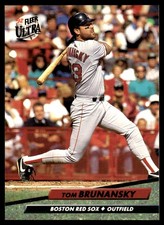 Tom Brunansky 1992 Ultra #12 Boston Red Sox MLB READ FREE SHIPPING AutographDen