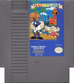 Mappy-Land - NES Nintendo Game Mappyland