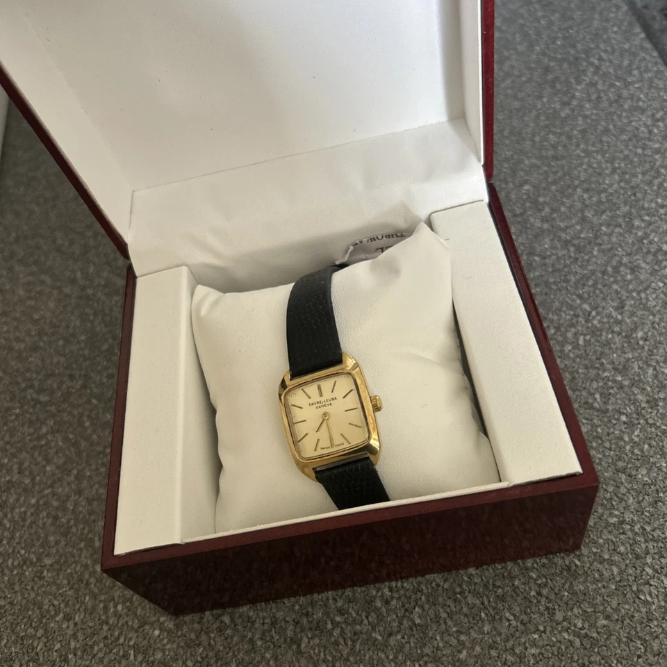 Reloj de mujer ultra raro Favre Leuba de lujo hecho en Suiza Foto 3 de 4