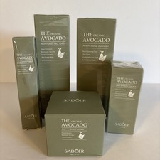Sadoer THE Organic Avocado 5 Piece Skin Care Products Set New
