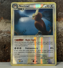Nintendo Pokemon TCG Noctowl 8/123 HeartGold SoulSilver Holo Rare English 2010 on eBay