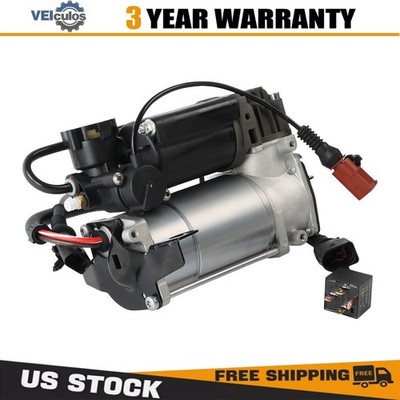 Air Suspension Compressor Pump For 2003-2009 Audi A8 S8 Quattro 4E Petrol Sedan