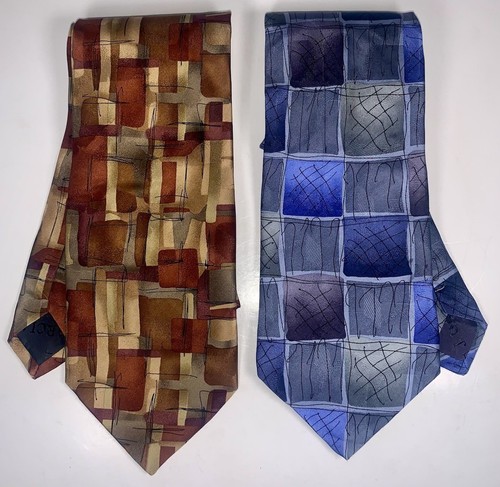 Jerry Garcia Silk Ties – “Scales” & “Overlooking the Desert” 2 Piece Pair VTG