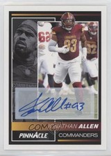 2024 Panini Encore Auto 10/36 Jonathan Allen #199 Auto 08ok