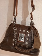 Leder Tasche farbe khaki marke A.S.98