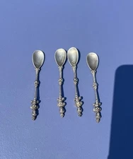 Very Early Possibly Italian Sterling Silver Grade Spoon in Victorian Style