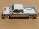 Johnny Lightning Tow & Go 2023 R2 2002 Chevrolet Silverado White Lightning
