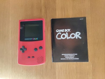 Nintendo Game Boy Color Handheld-System Konsole Rot