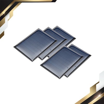 5Pcs 5V 50mA Poly Mini Solar Cell Panel Module DIY 60mm x 44mm