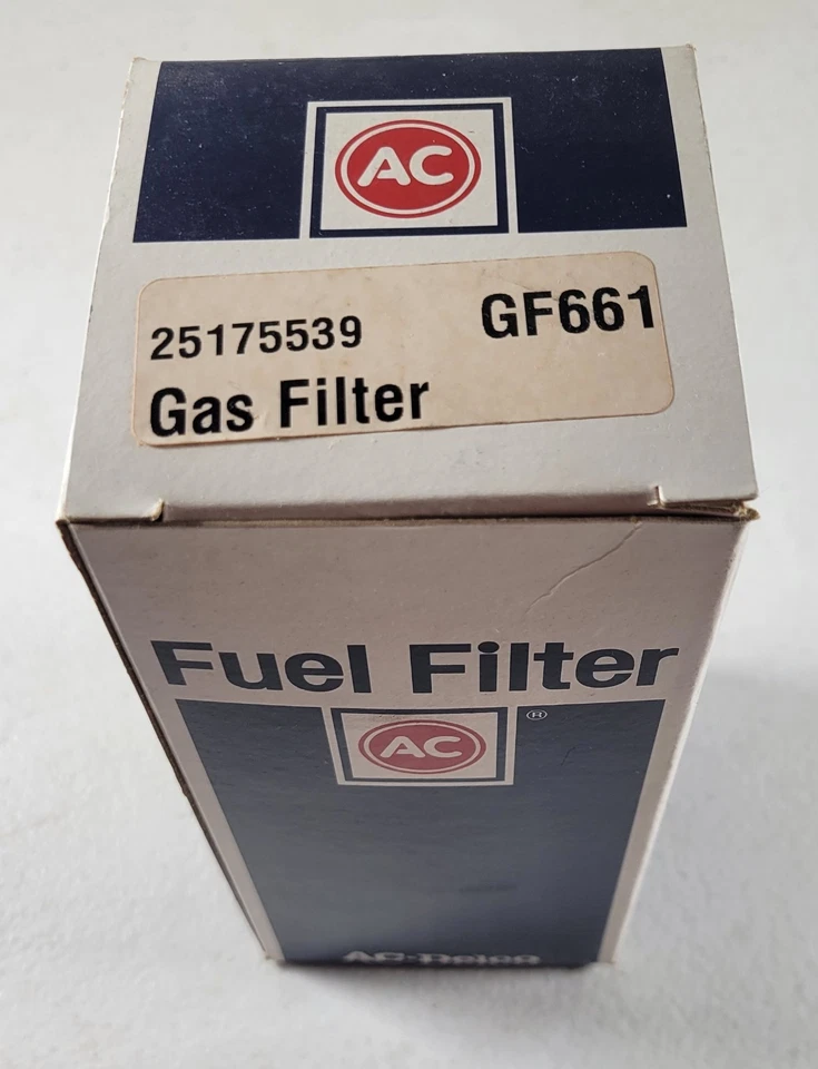 Filtro de combustible ACDelco GF661 90-98 Kia Mazda 323 MX-3 Protege Sephia OEM 25175539 Foto 4 de 4