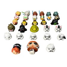 Angry Birds Star Wars Mini Figures Lot Luke Vader Chewbacca Stormtroopers