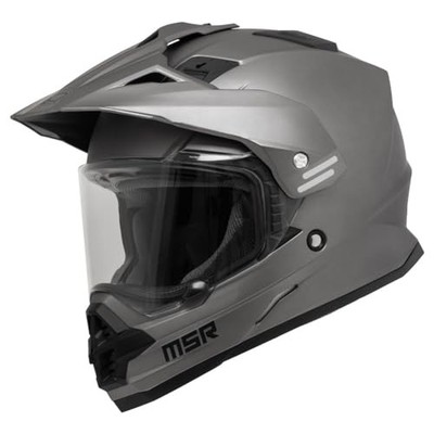 MSR Xpedition Adventure Motorcycle Helmet w/MIPS Medium Frost Grey