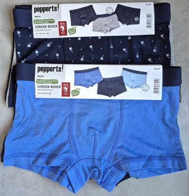 Jungen Boxer, 3er Set, Unterhosen, Unterwäsche, Boxershorts, vers. Größen/ Farbe
