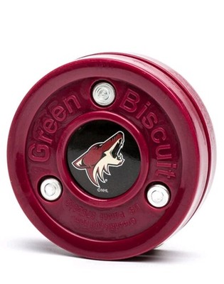 GREEN BISCUIT Arizona Coyotes Off Ice Training Hockey Puck