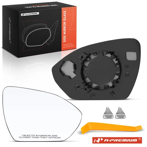 A-Premium Mirror Glass with Power Adjust Right Passenger Side for Hyundai Tucson