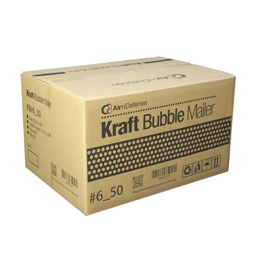 1000 #6 12.5 x 19 Kraft Bubble Padded Envelopes Mailers Shipping Bag AirnDefense - Picture 7 of 7