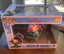 Funko Pop! Rides: Disney - Stitch in Rocket #102 NEW Exc