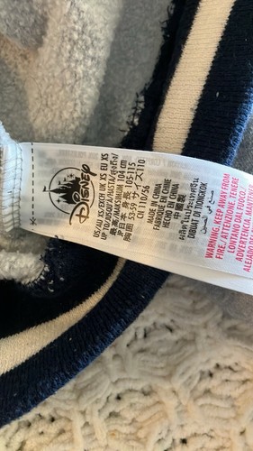 Disney Parks Walt Disney World Embroidered Original Mickey Mouse Hoodie XS Small - Picture 6 of 8