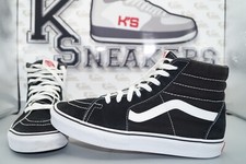 Vans Sk-8 Hi Old Skool Low OFF THE WALL EU 42 US 9 High Top Schwarz Allrounder