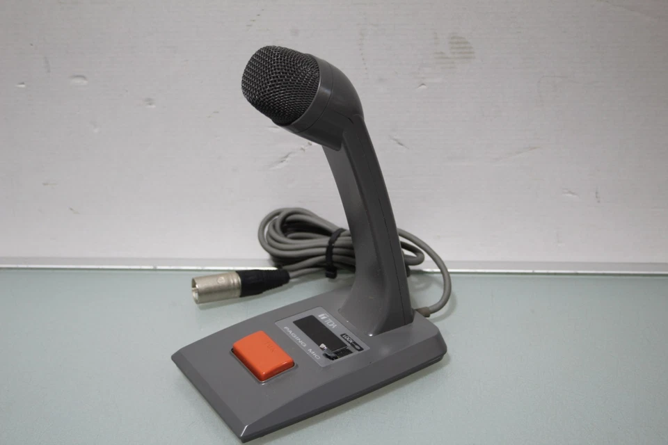 TOA ELECTRONICS PM660U TOA Mikrofon Tischmikrofon 100 Hz → 10 kHz Verdrahtet - Bild 2 von 4