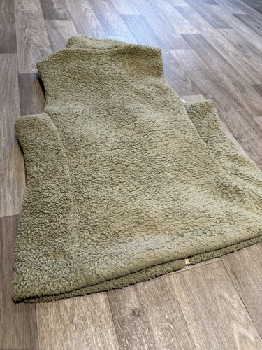 Patagonia Retro-X Vest Sherpa Fleece Youth Large Oatmeal Color Size 12 Kids L - Picture 11 of 16