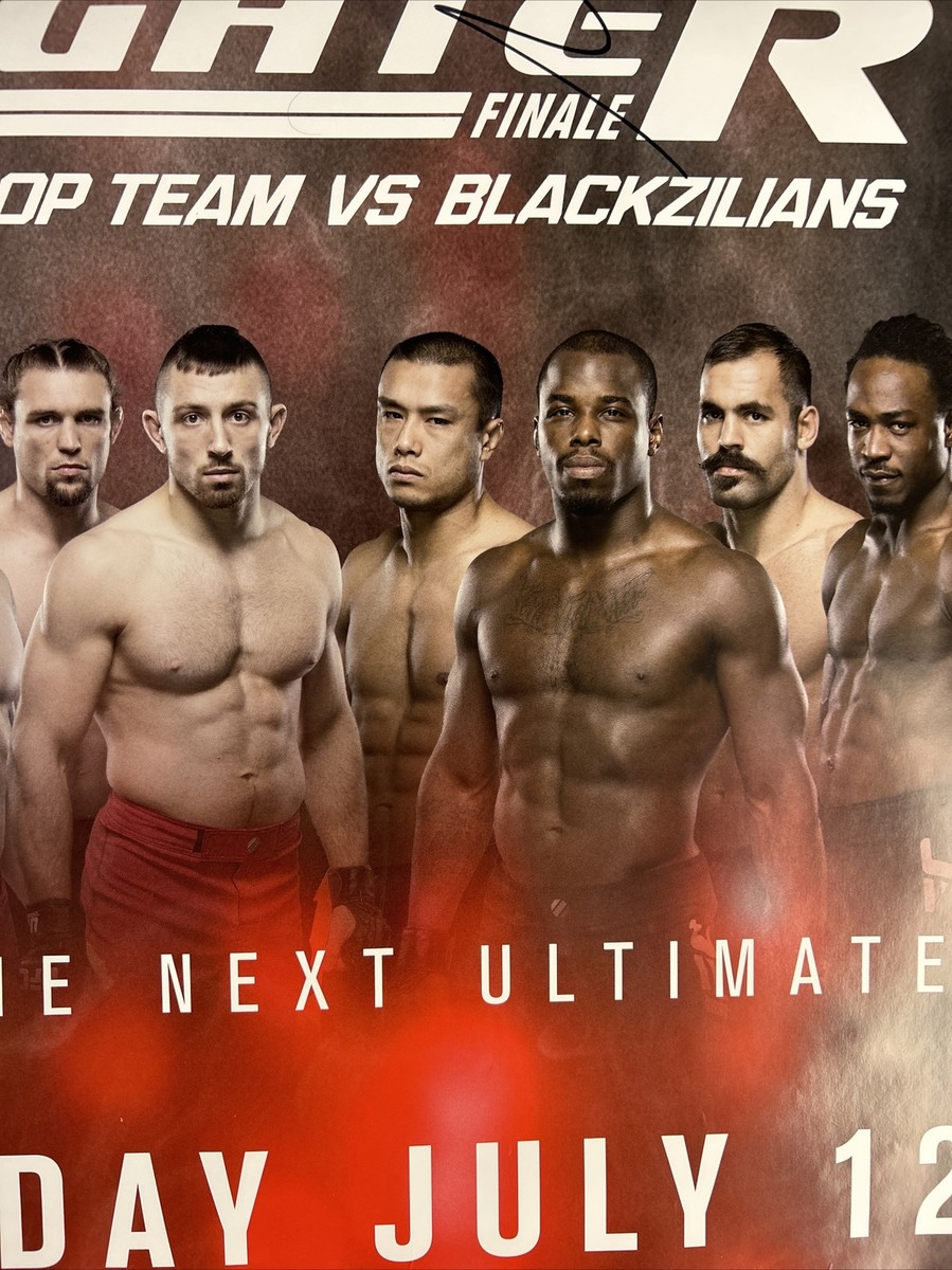 TUF 21 American Top Team V Blackzilians Finale Signed Event