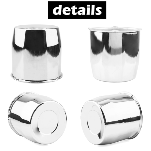 2 or 4pcs 4.25" Wheel Center Hub Caps Push Through for 4.25" Bore 4.33" Tall SUV - Picture 4 of 19