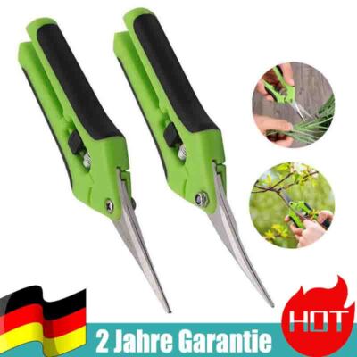 Garden Scissors Branch Scissors Plants Trim Harvest Sharp Trimmer Stahl  PP-TPR