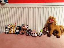 9 Verschiedene TY Beanies fast alle mit Etikett