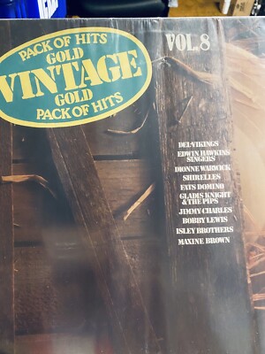 VINTAGE Gold Pack Of Hits Vol. 8 NM Vinyl LP VG++ Record Cover 