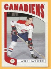 Jacques Laperriere #62 2004-05 ITG Franchises Hockey Card NM-Mint